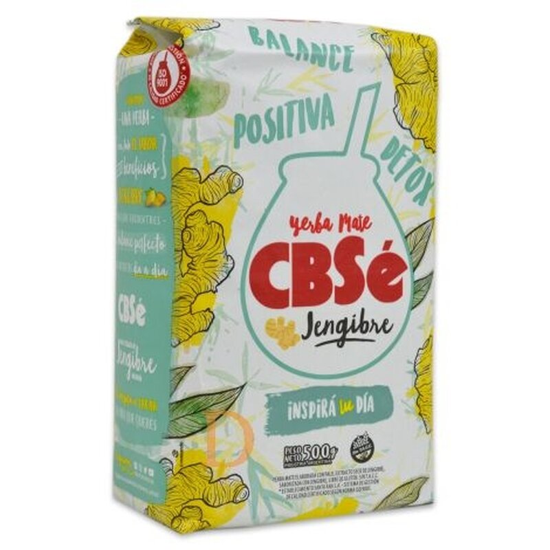 CBSé - Jengibre - yerba mate 500g