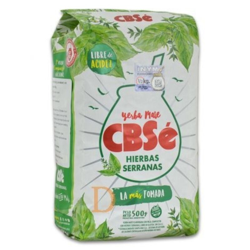 MATE  CBSé - Hierbas Serranas 500g