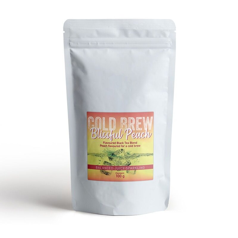 Cold brew felicidad de melocotón