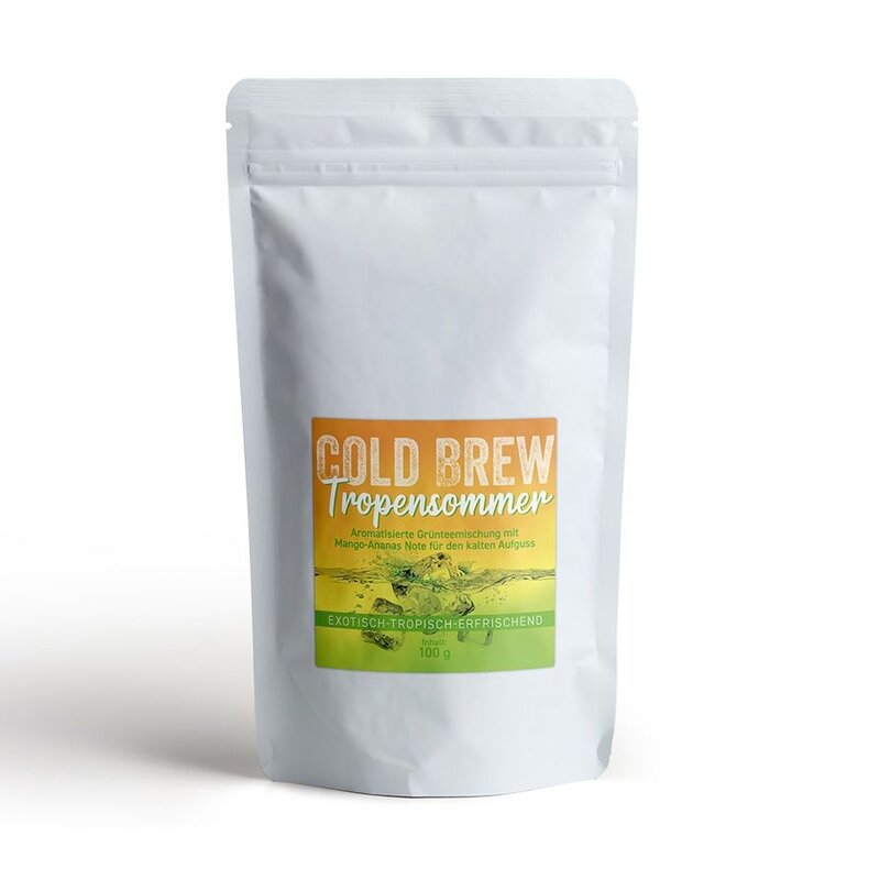 Cold brew verano tropical