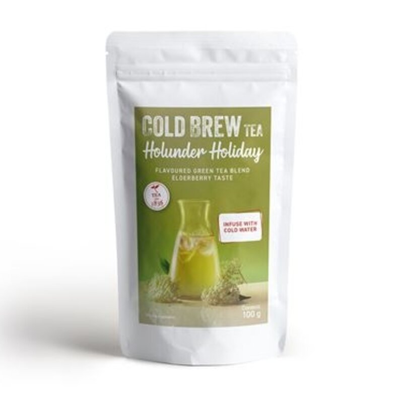 Cold Brew  té verde Flor de saúco y bayas