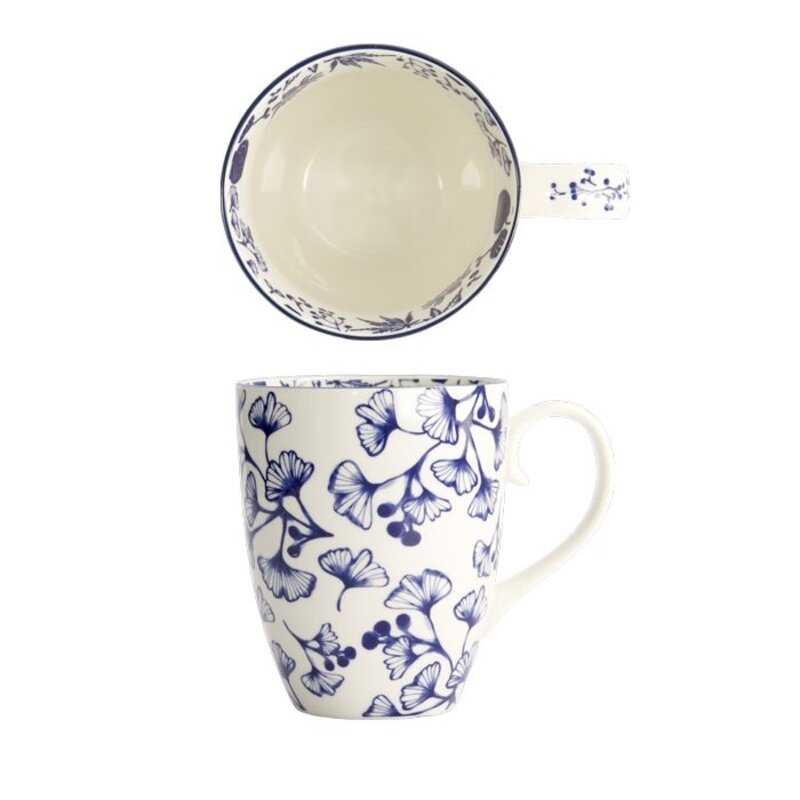 Mug, Flora Japonica, Gingko, Ø 8.5 x 10.2 cm 380ml