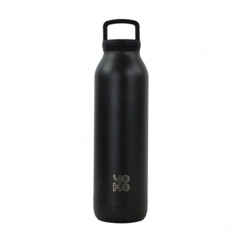 Botella isotermica 500ml con infusor negra