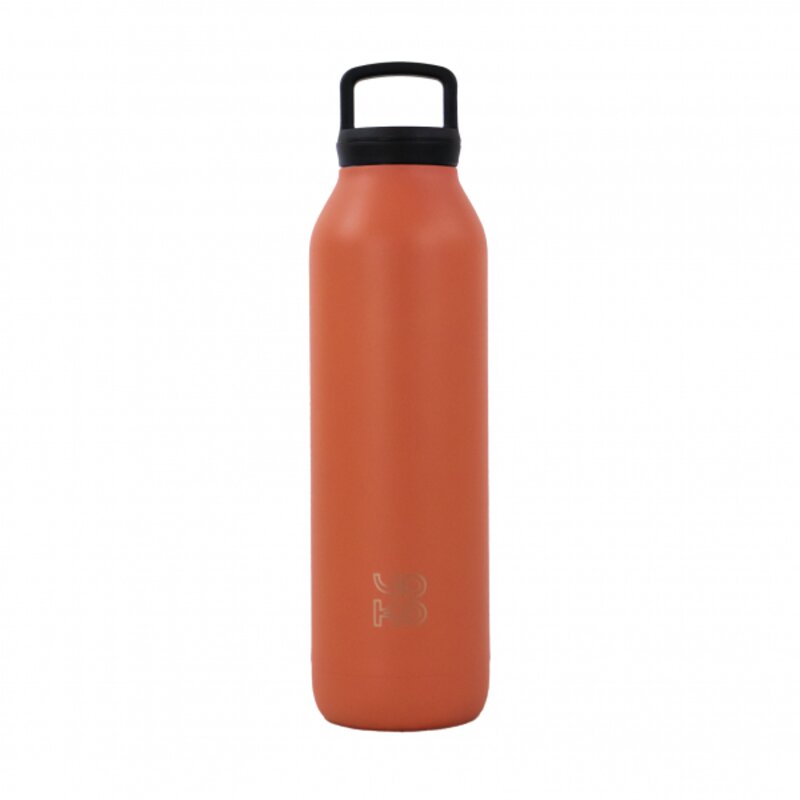 Botella isotermica 500 ml con infusor naranja