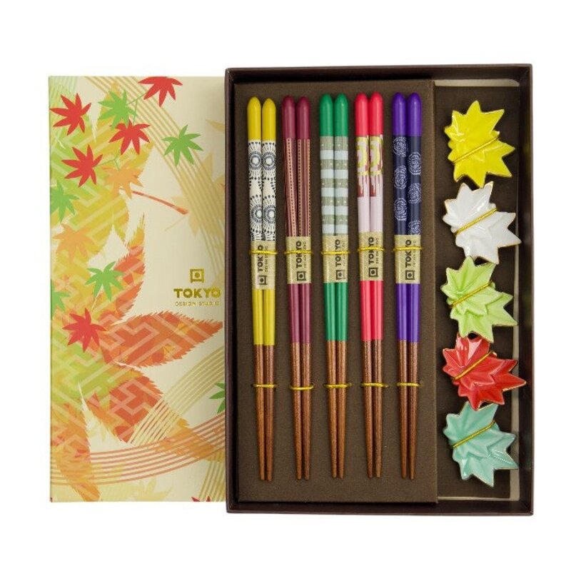 Juego de palillos, hoja de arce
