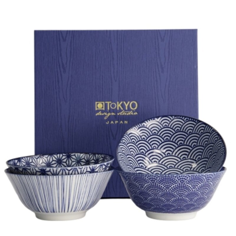 Tayo Bowls 4 pcs Nippon Blue