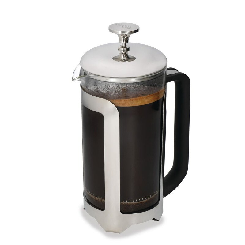 Cafetera La Cafetière Roma, 8 tazas, acabado en acero inoxidable
