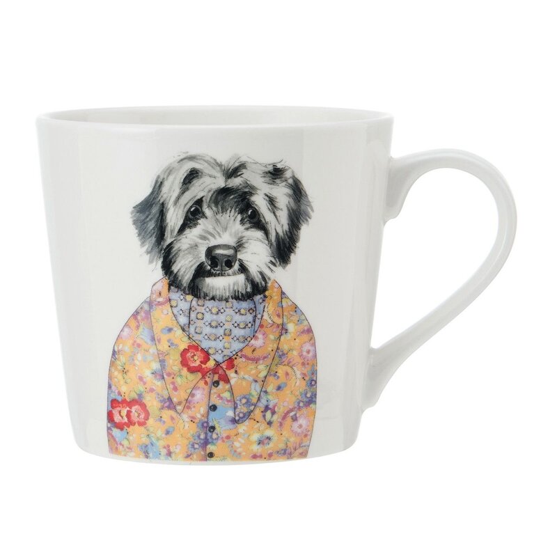 Taza de porcelana Mikasa Tipperleyhill Cockapoo Print, 380ml